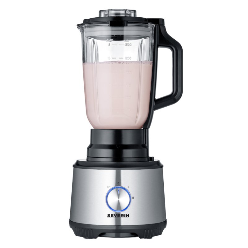 SEVERIN food processor KM 3892, stainless steel/black, 1200 watts
